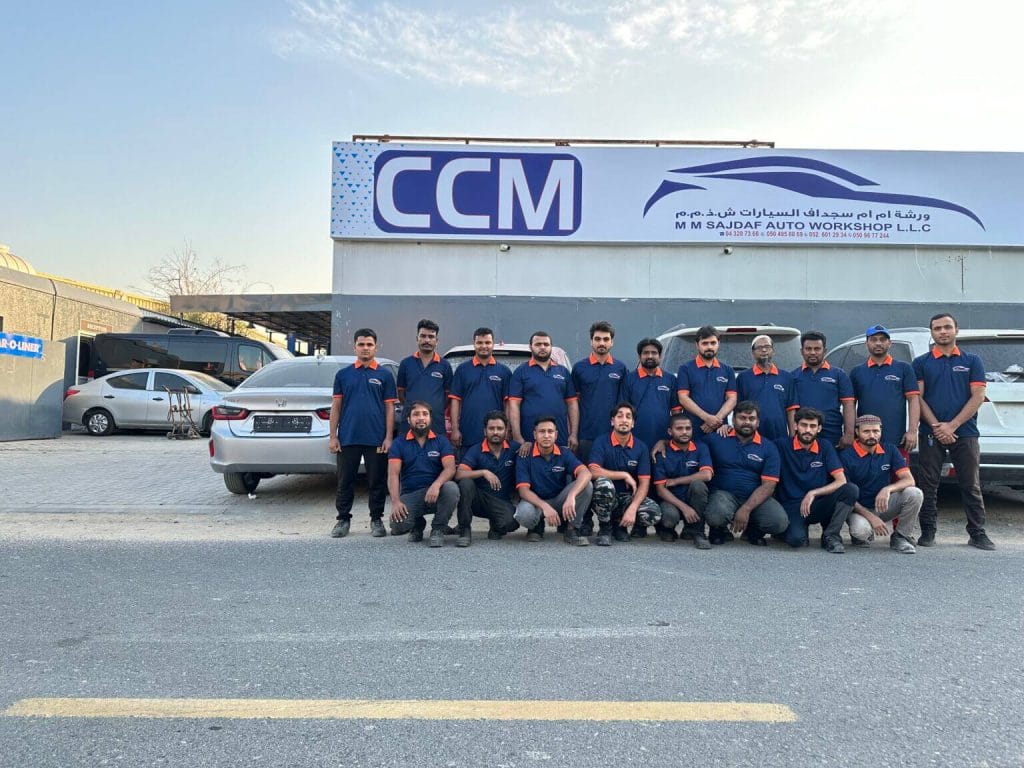 Car repair service in Dubai