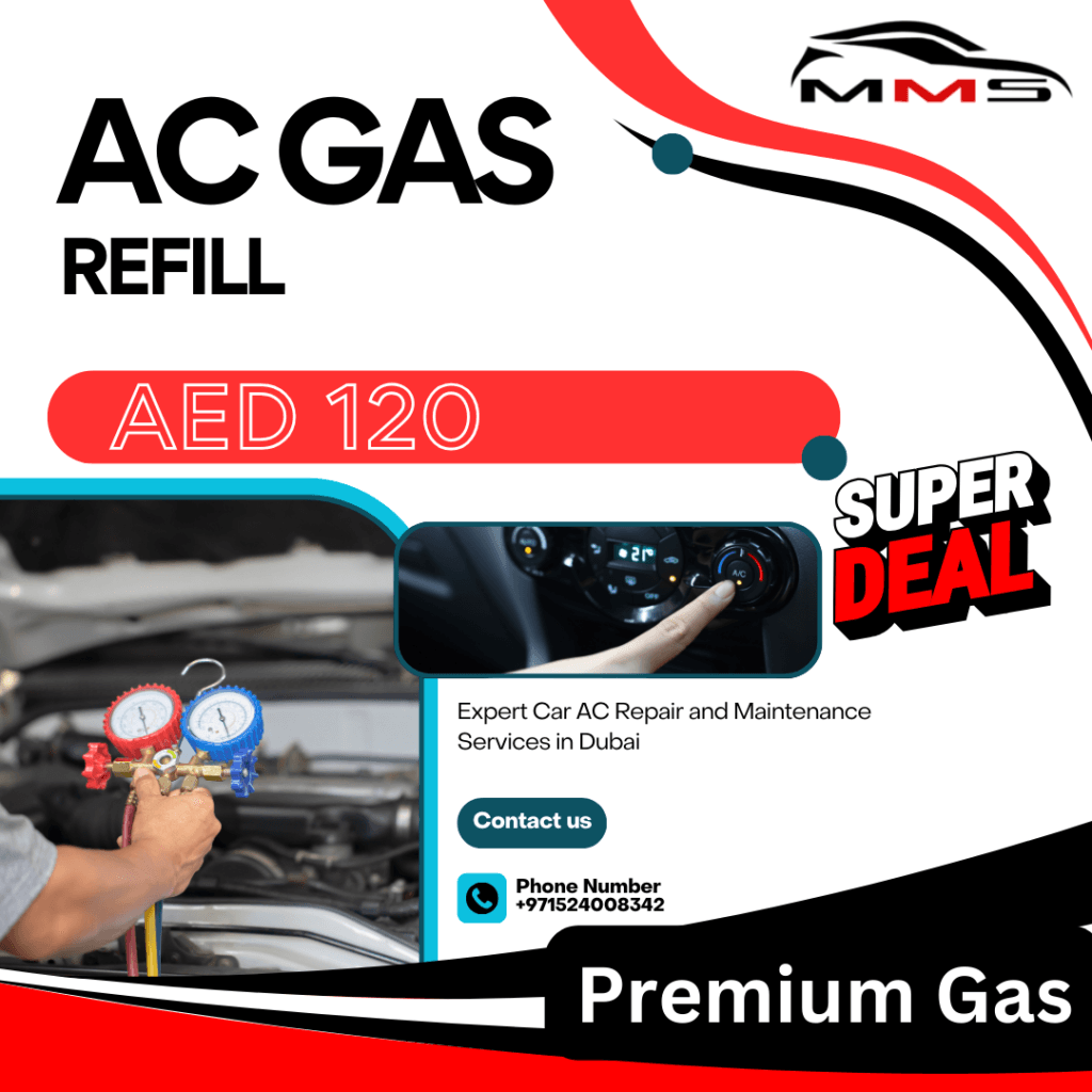 Car AC Gas Top Up