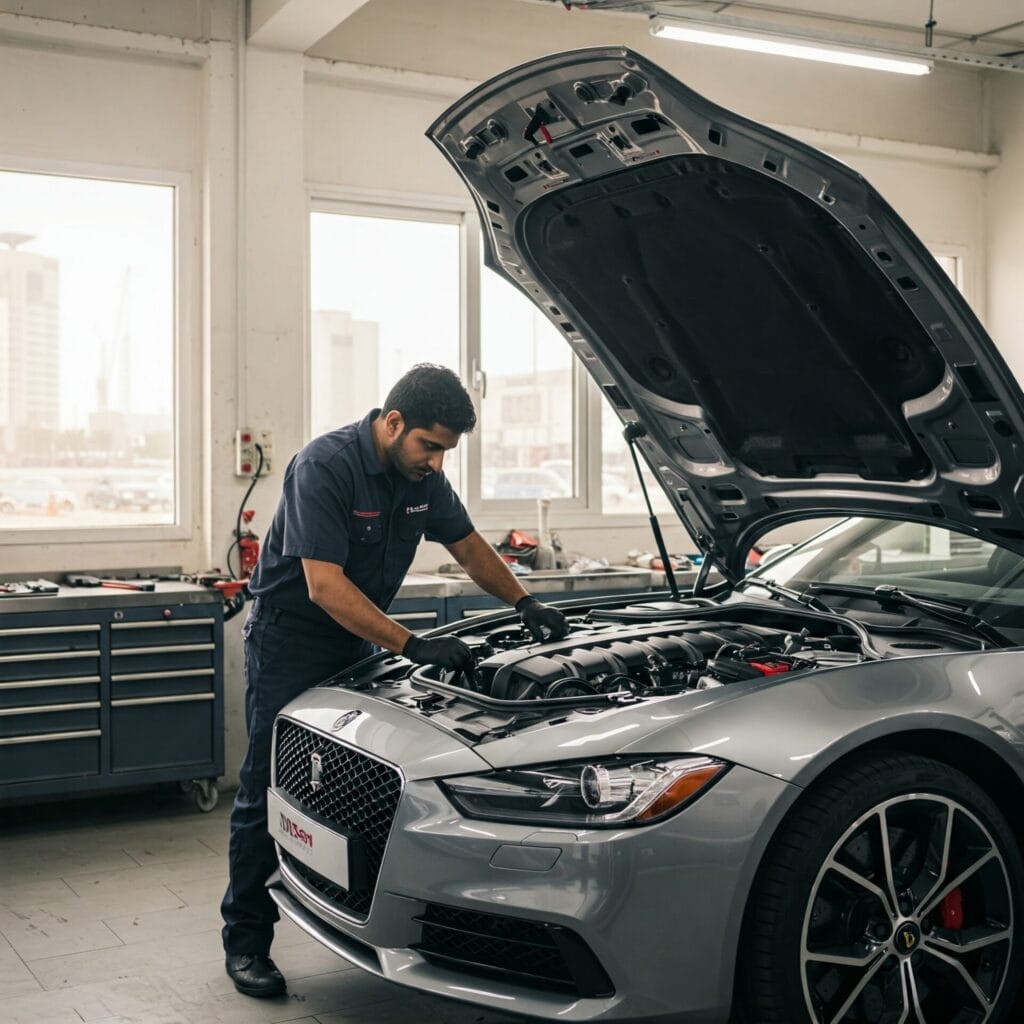 Car Jump Start Service in Dubai