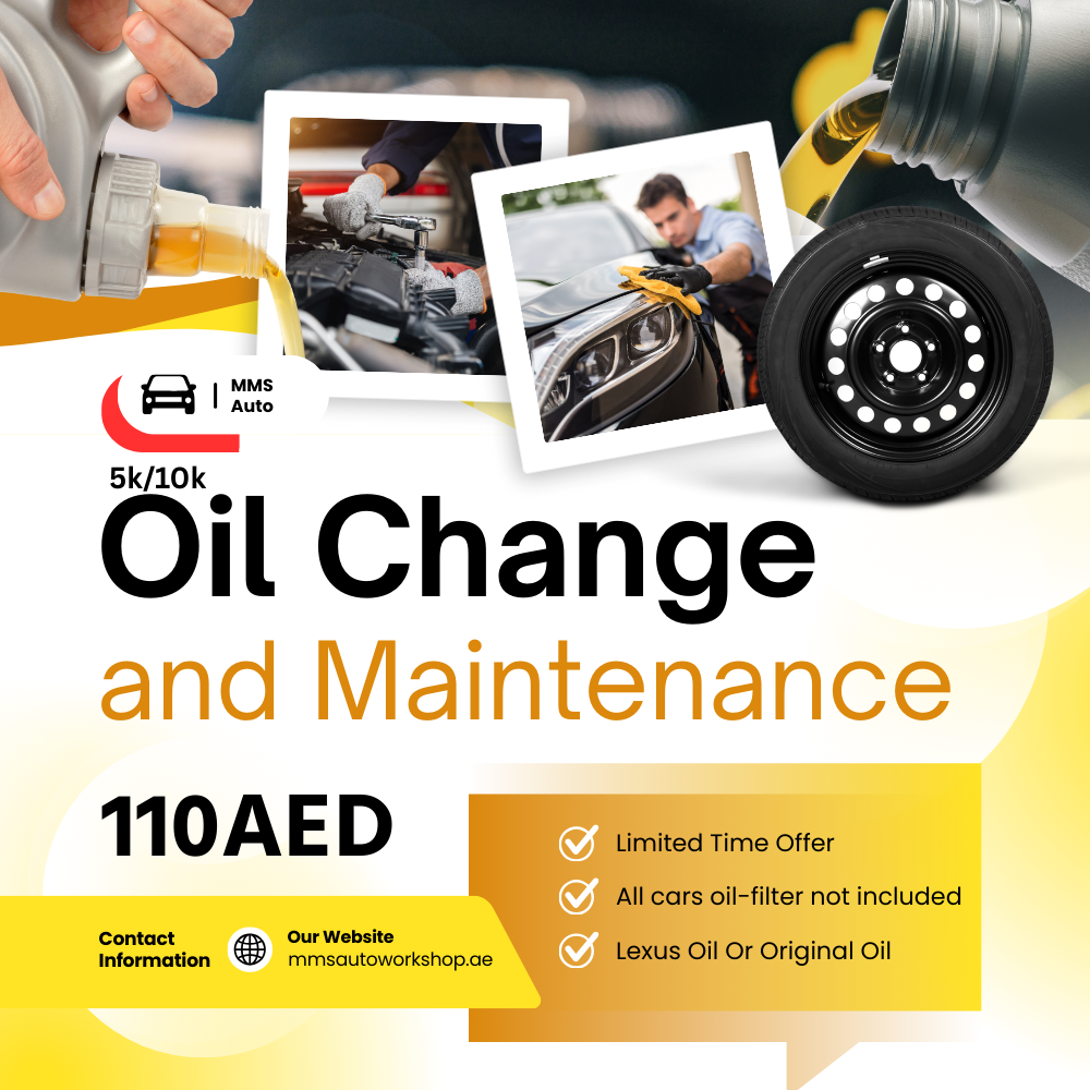 70% OFF on Engine Oil Change Service In Dubai